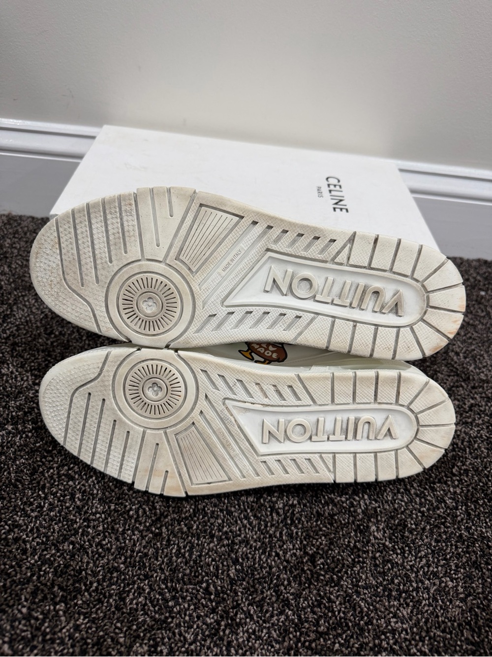 Louis Vuitton x Nigo Human Made Duck FW21 LV Trainers Shoes - Picture 12 of 14